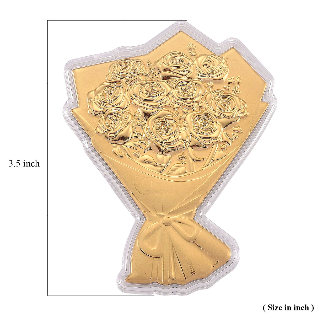 24K Gold (99.9% Purity) Bouquet Collectable - The Golden Bouquet of Endless Affection 8163344 5