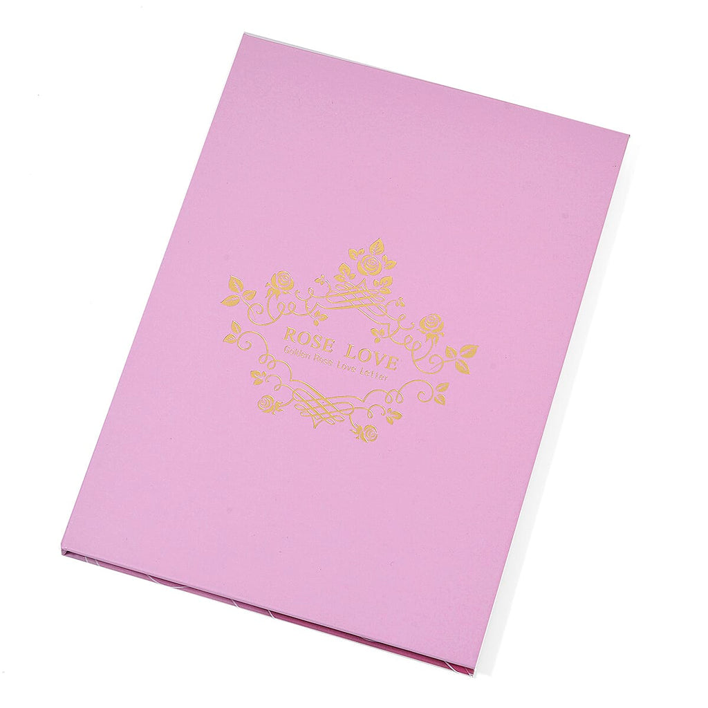 The Golden Bouquet of Endless Affection - 24K Gold Bouquet Collectible With Book - Representing  Love, Appreciation & Timeless Beauty- symbolizing deep affection, gratitude and enduring love