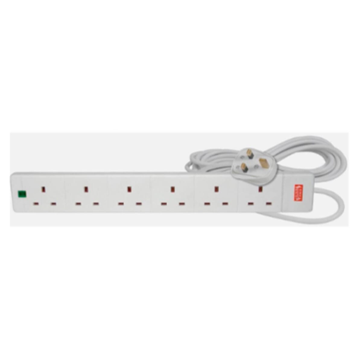 Mercury 6-way - Extension Board with Surge Protection 8352949 0