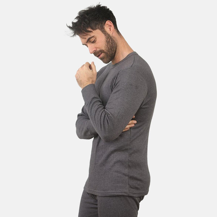 Heat Machine Long Sleeve Top (Size M) - Charcoal V32671828 2