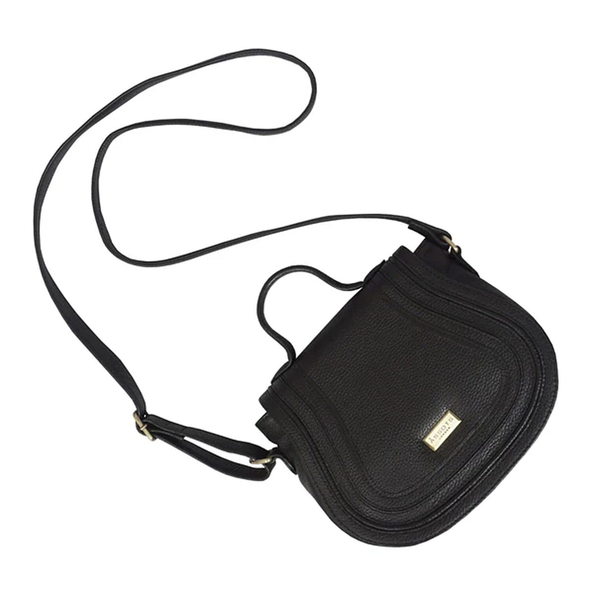 Assots 'Carmel' Limited Edition Soft Pebble Genuine Leather Crossbody Bag V32527014 2