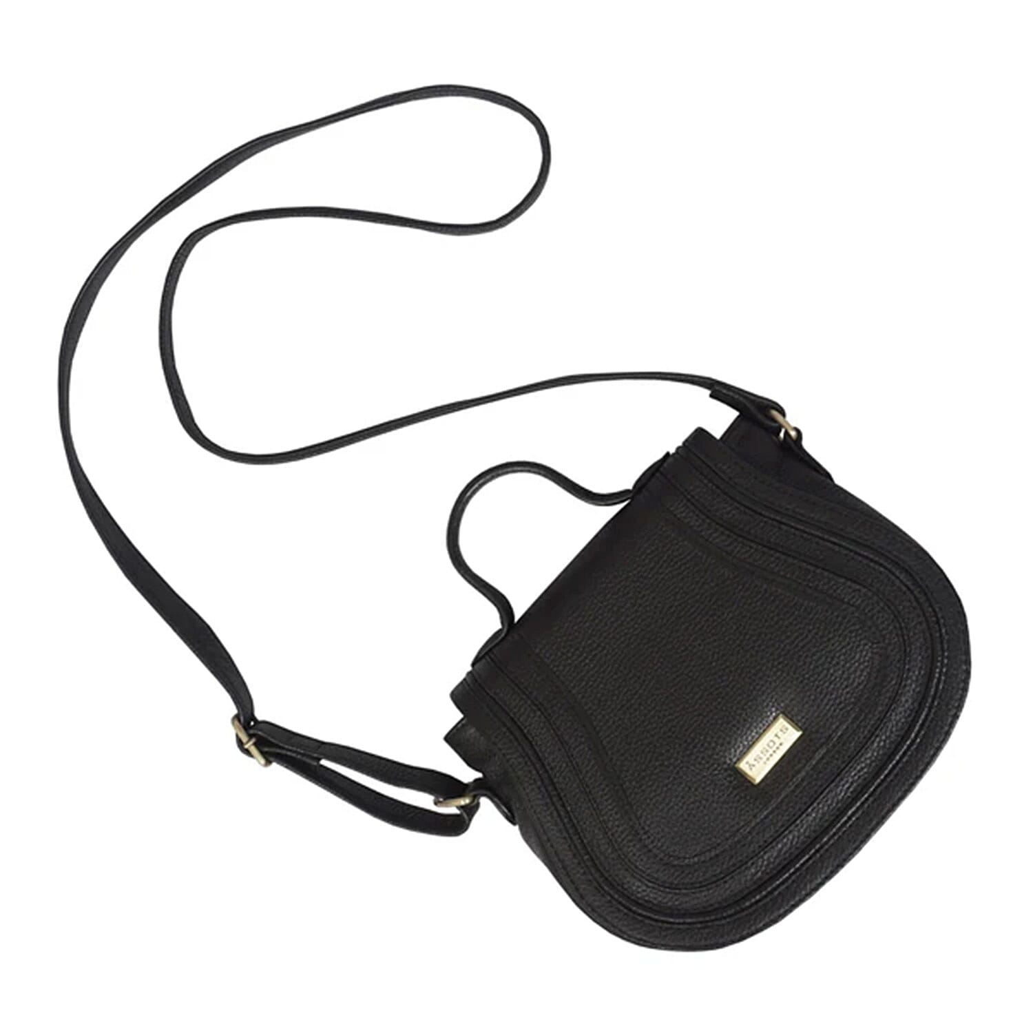 Assots 'Carmel' Limited Edition Soft Pebble Genuine Leather Crossbody Bag V32527014 2