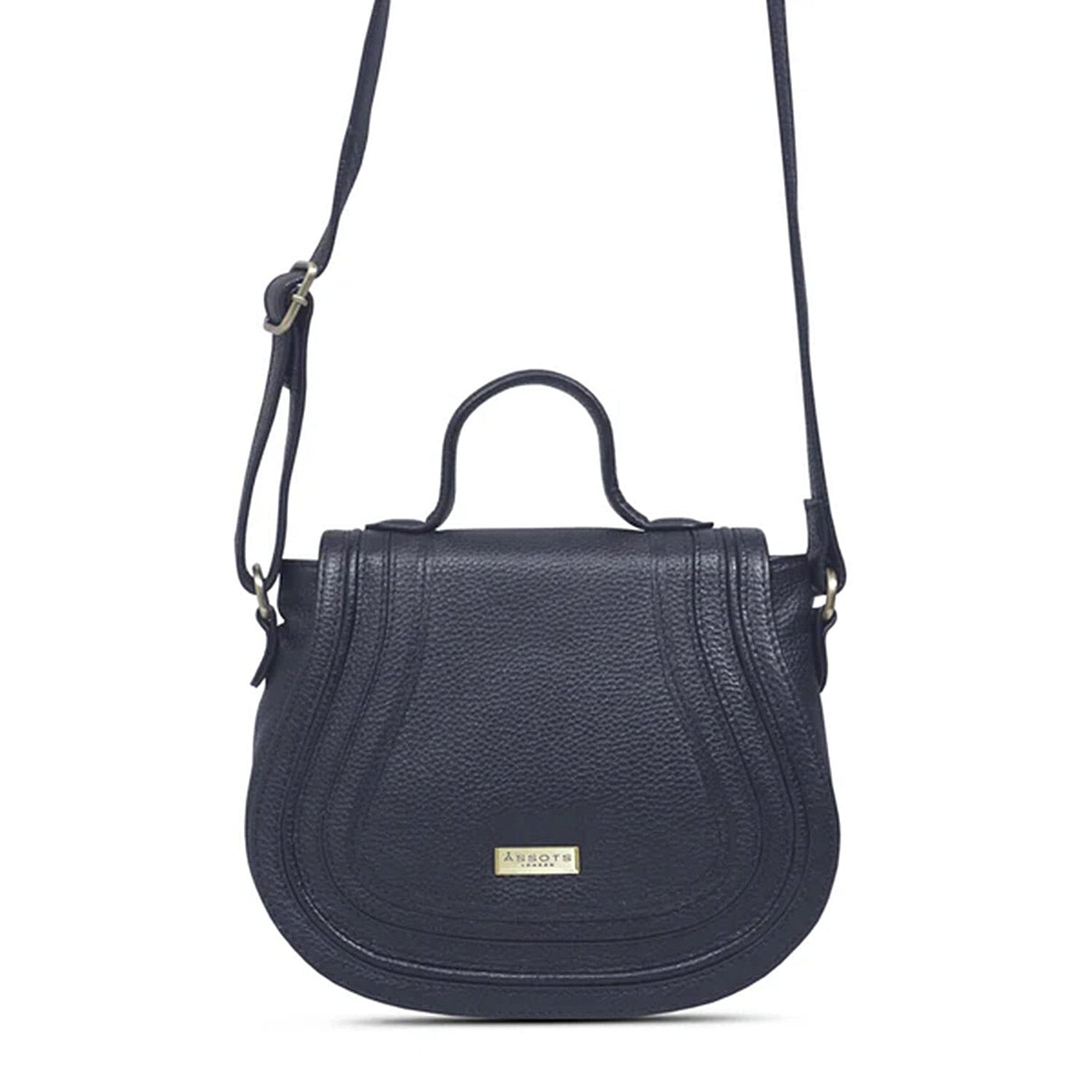 Assots 'Carmel' Limited Edition Soft Pebble Genuine Leather Crossbody Bag V32517987 0