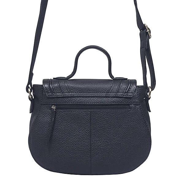 Assots 'Carmel' Limited Edition Soft Pebble Genuine Leather Crossbody Bag V32517987 4