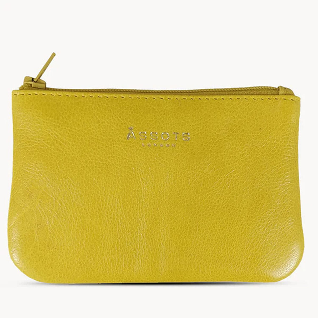 Assots 'Poppy' Handcrafted Genuine Leather Coin Pouch - Yellow V32517567 0
