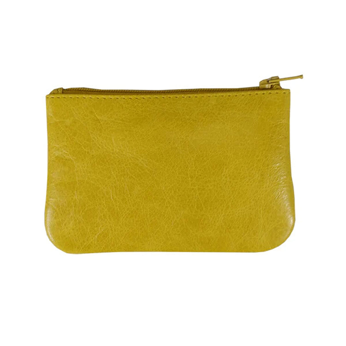 Assots 'Poppy' Handcrafted Genuine Leather Coin Pouch - Yellow V32517567 3