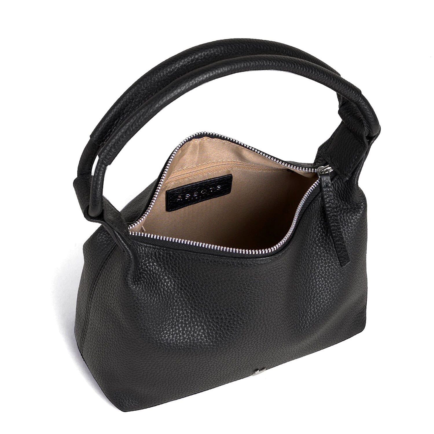 Assots 'City Bag' Soft Pebble Genuine Leather Shoulder Bag V32512927 2