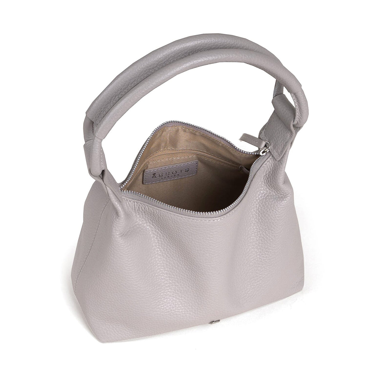 Assots 'City Bag' Soft Pebble Genuine Leather Shoulder Bag 8501597 3