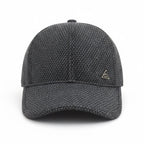 ProHike Tweed Mens Baseball Cap (One Size) - Charcoal Black