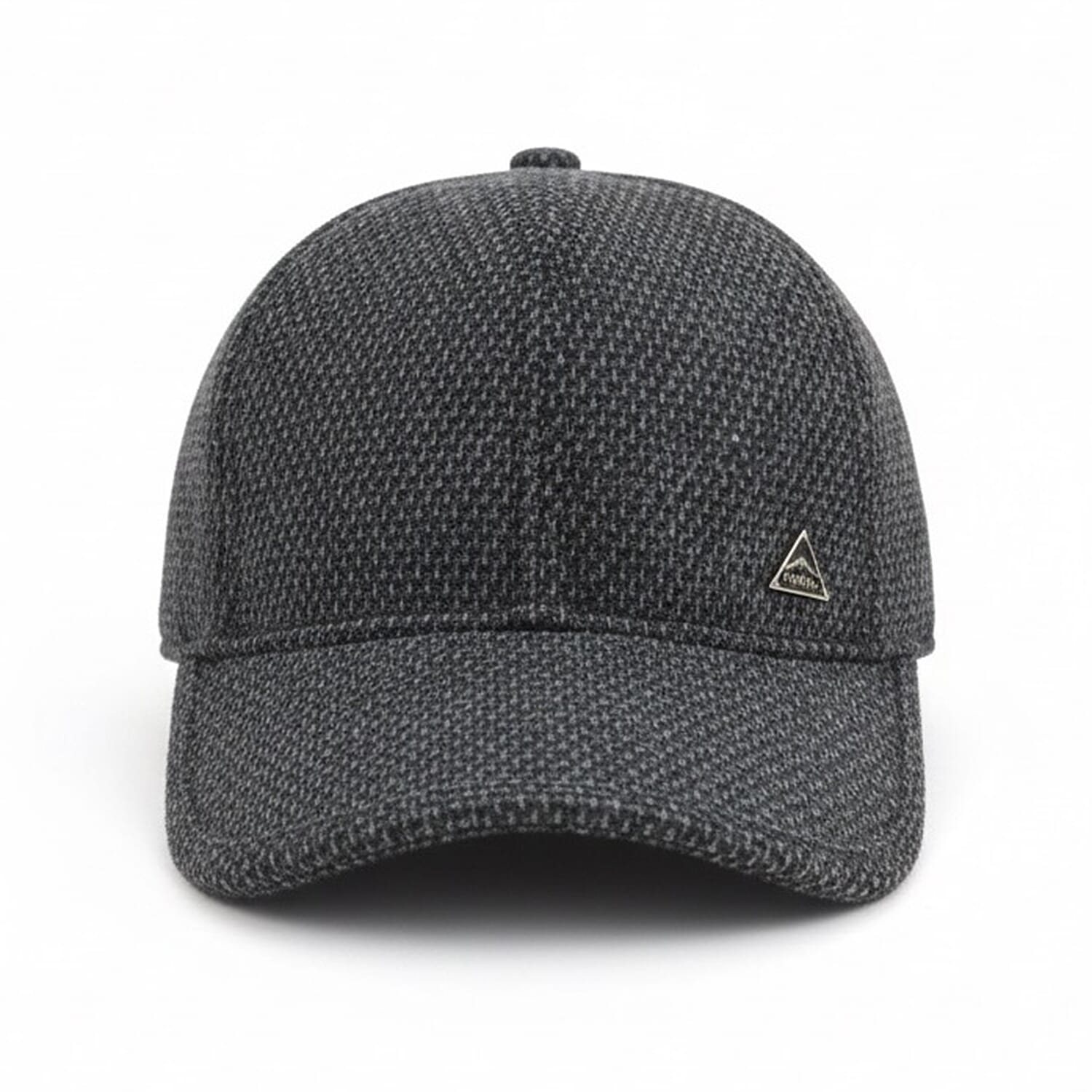 ProHike Tweed Mens Baseball Cap (One Size) - Charcoal Black V32369415 0