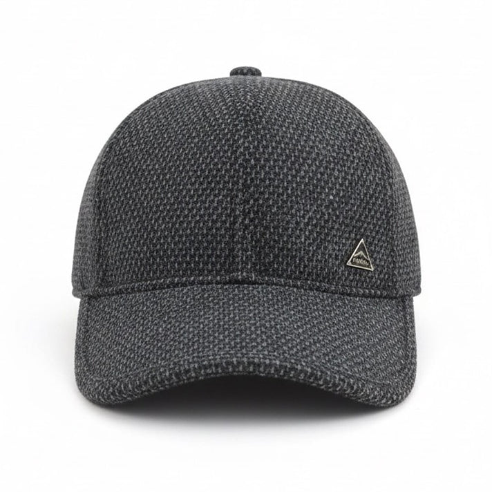 ProHike Tweed Mens Baseball Cap (One Size) - Charcoal Black V32622190 1