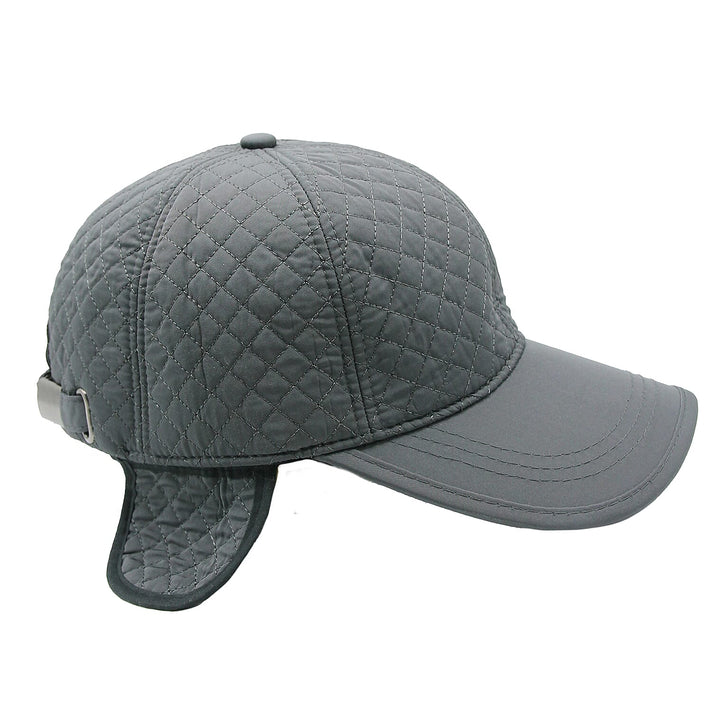 Mens ProHike Quilted Baseball Cap (One Size) - Grey 8447809 1