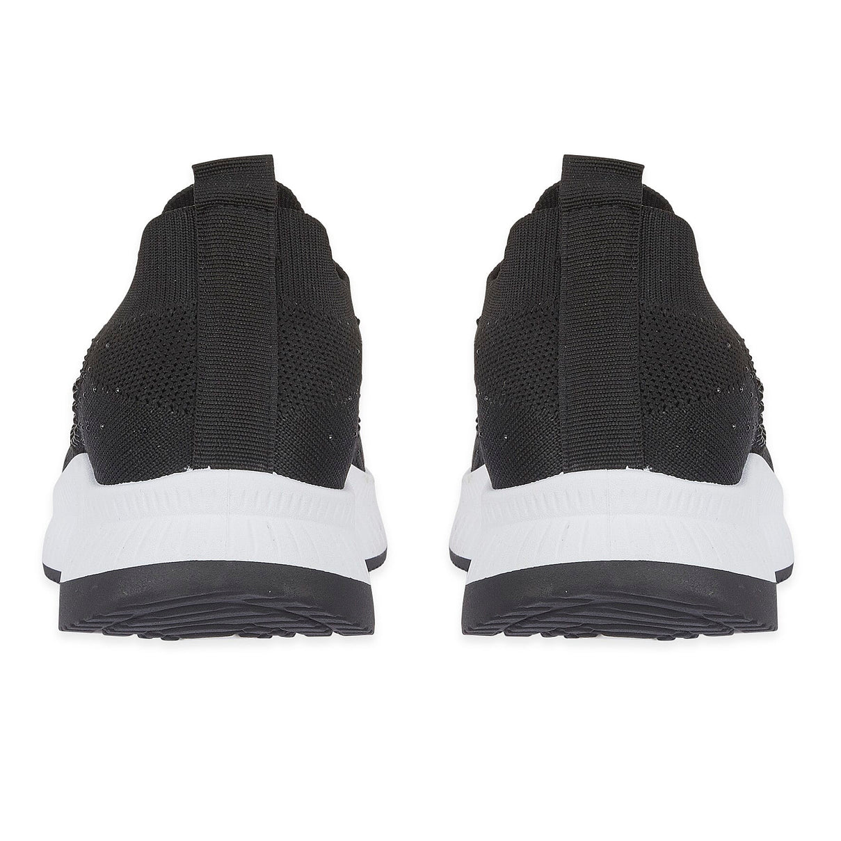 Negroni Ladies Lightweight Slip On Leisure Shoe With Decorative Diamantes (Size 4) - Black V32519700 2