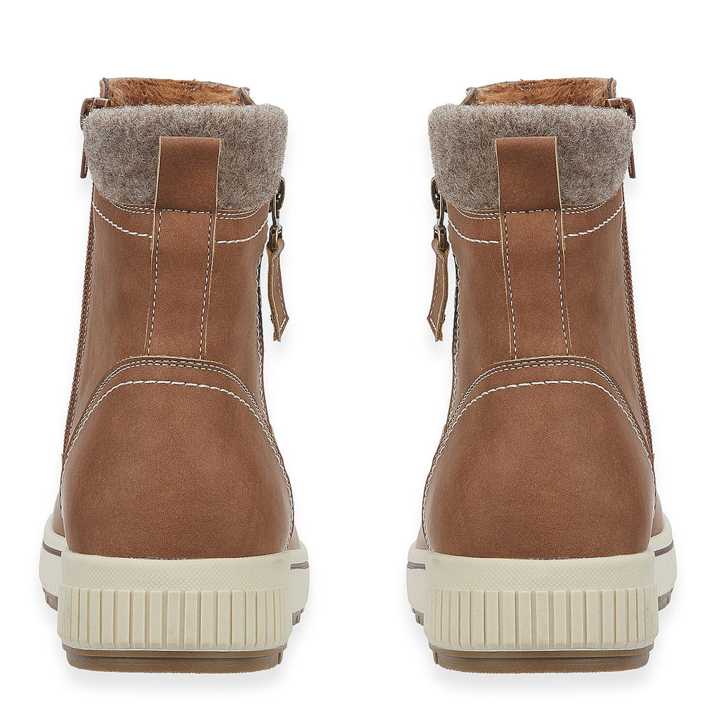 Sutton Ladies Ankle Boots (Size 4) - Cognac
