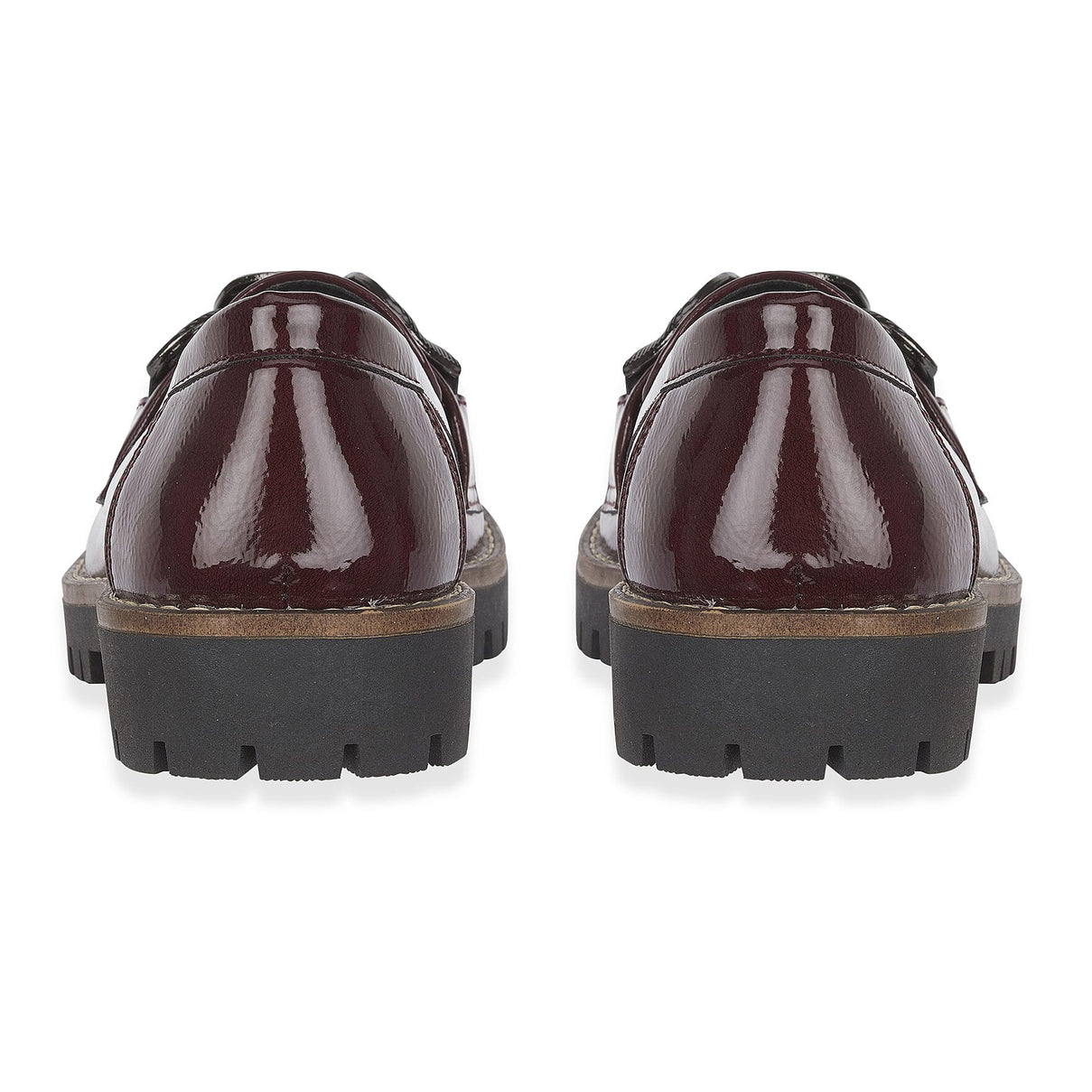 Faux Suede Adeline Loafers (Size 5) - Burgundy 8419369 2