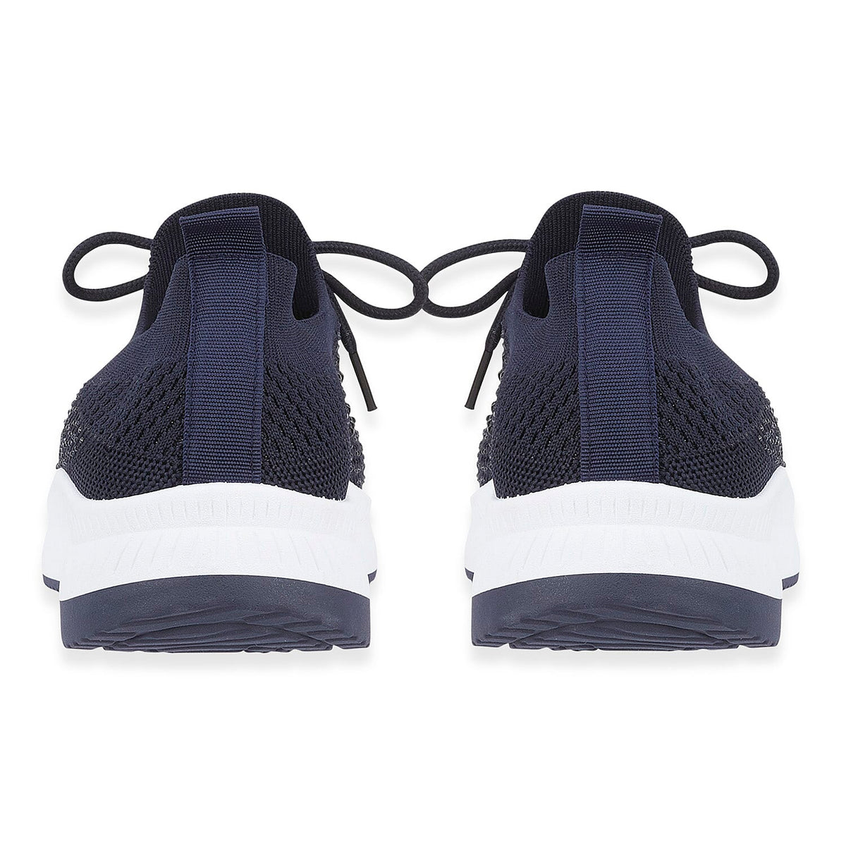 Calypso Light Weight Lace Up Trainer With Diamante Detailing (Size 5) - Navy V32512621 2