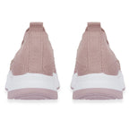 Negroni Ladies Lightweight Slip On Leisure Shoe With Decorative Diamantes (Size 5) - Pink