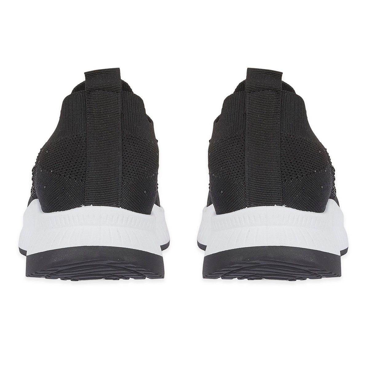 Negroni Ladies Lightweight Slip On Leisure Shoe With Decorative Diamantes (Size 6) - Black V32516803 2