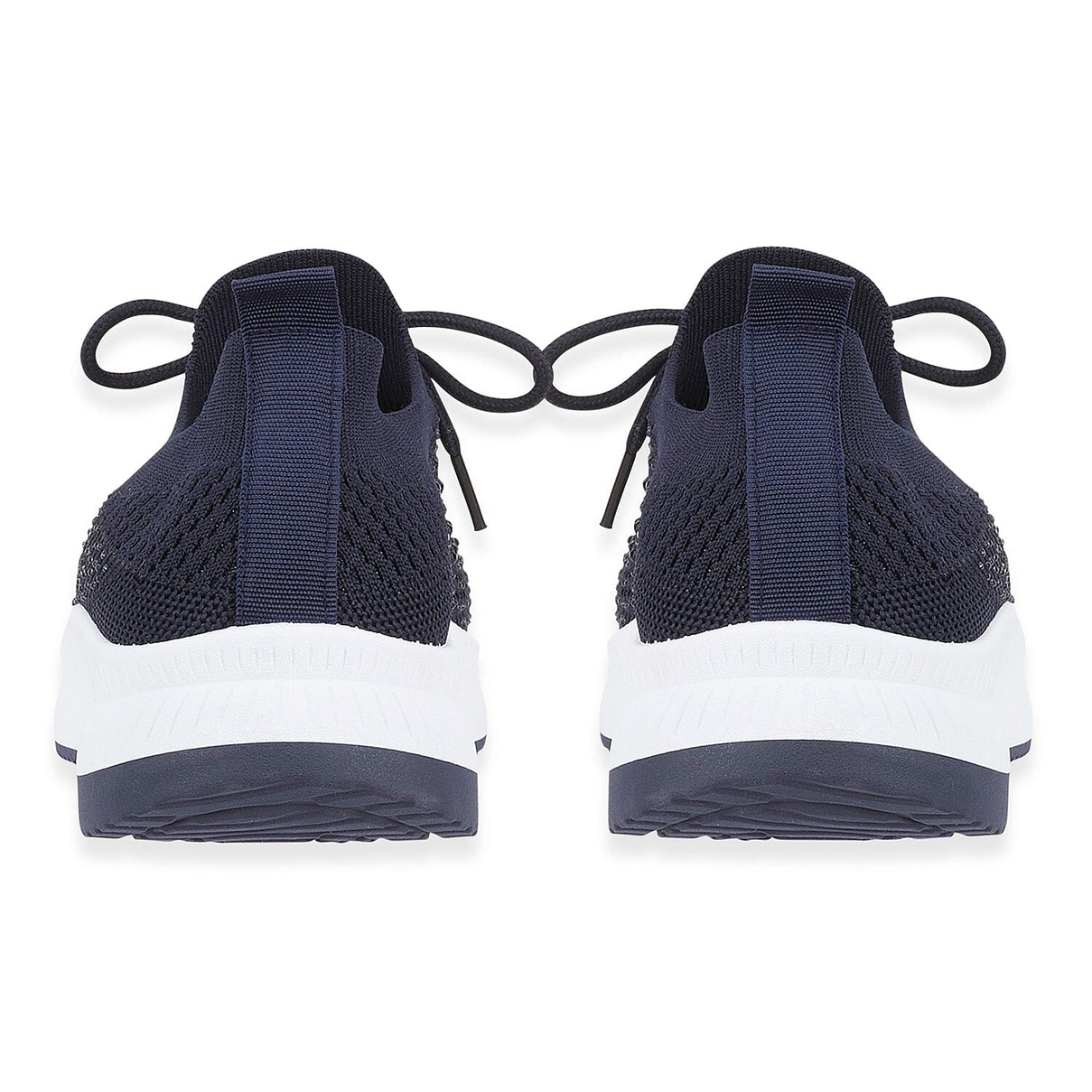Calypso Light Weight Lace Up Trainer With Diamante Detailing (Size 6) - Navy V32536236 2