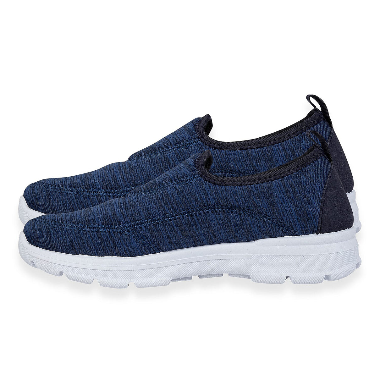 Ladies Georgia Lightweight Slip-On Trainers (Size 6) - Navy 8419540 1