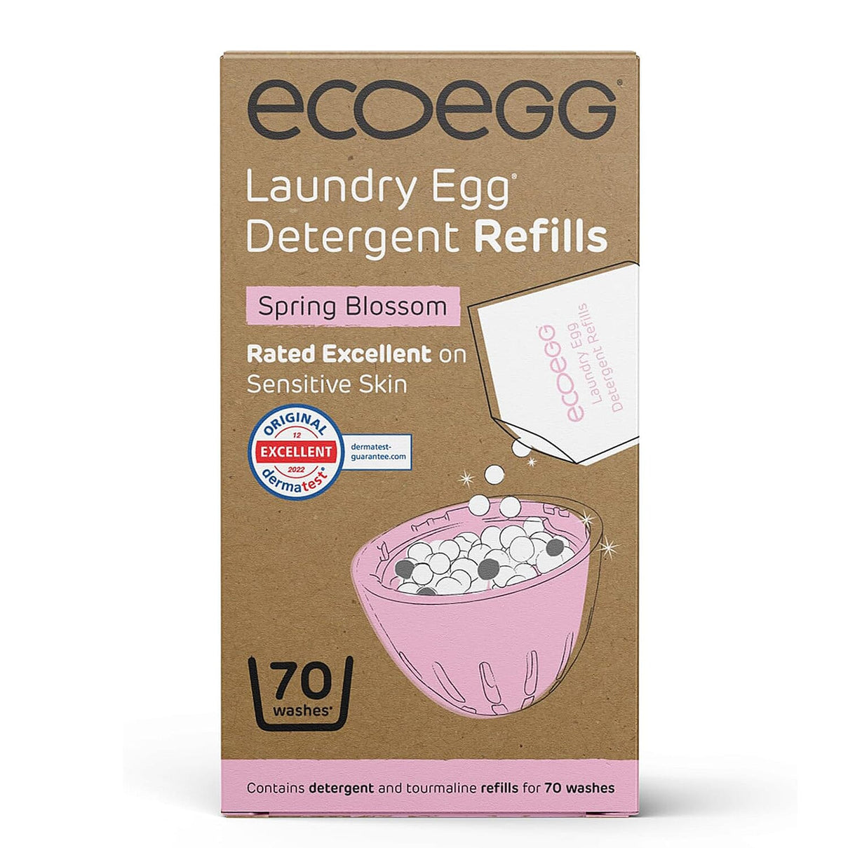 Spring Blossom Laundry Egg Detergent Refill - 70 washes V32492478 0