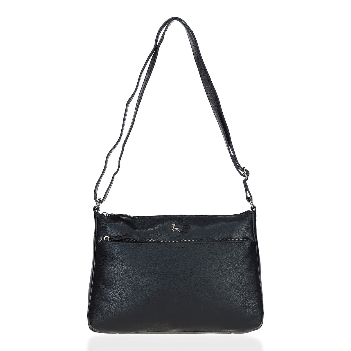 Ashwood Leather Balmoral Handbag with Adjustable Shoulder Strap - Black 8547419 0