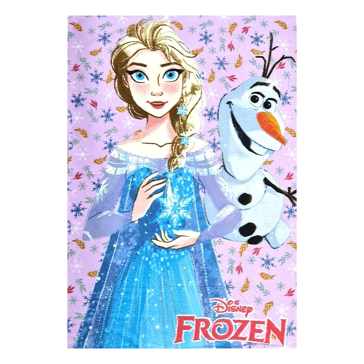 Disney Frozen Kids Throw - Multi Colour 8570583 0