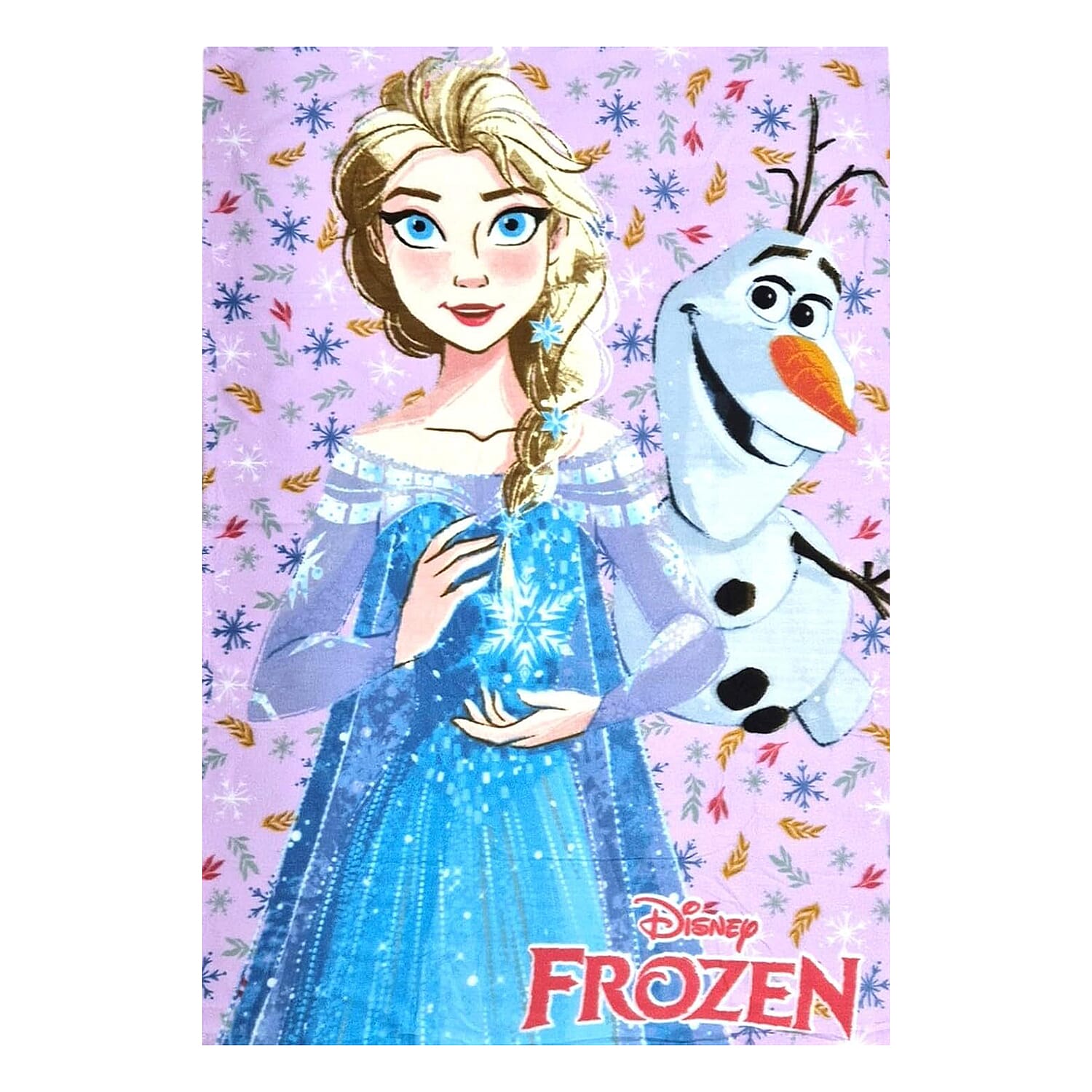 Disney Frozen Kids Throw - Multi Colour 8570583 0