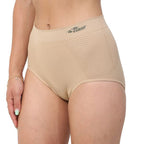 Exquisite Elegance Seamless High Waist Tummy Control Brief (Size- XL 16 T0 18) - Nude