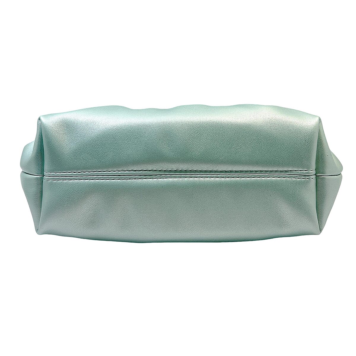 Soft Cloud Pouch Clutch Bag with Shoulder Chain (115 Cm) - Green 8359328 2