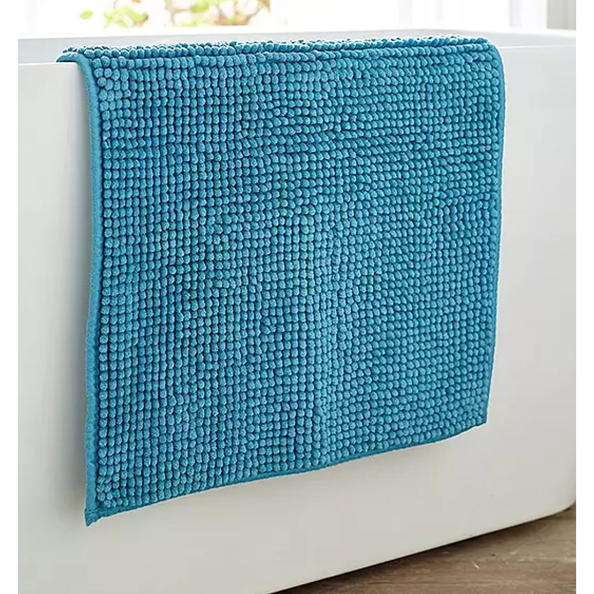 Ultra-Absorbent Noodle Bathmat (60 x 40 cm) - Blue 8434594 0
