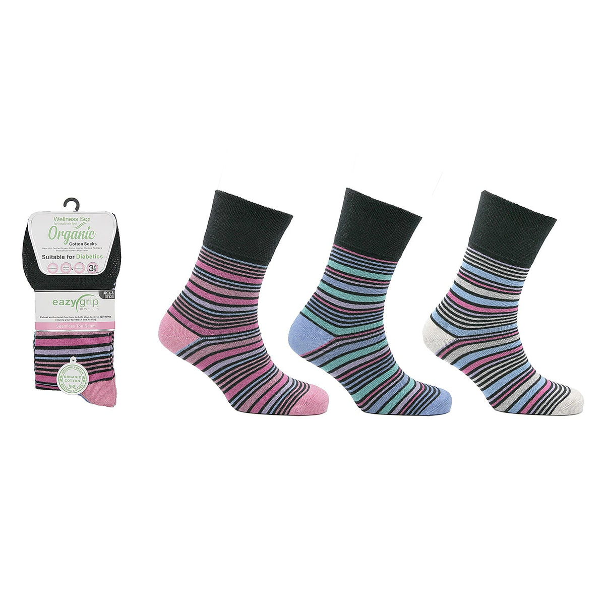 TJC Special Socks (Size - One Size) - Black Stripe 8447734 0