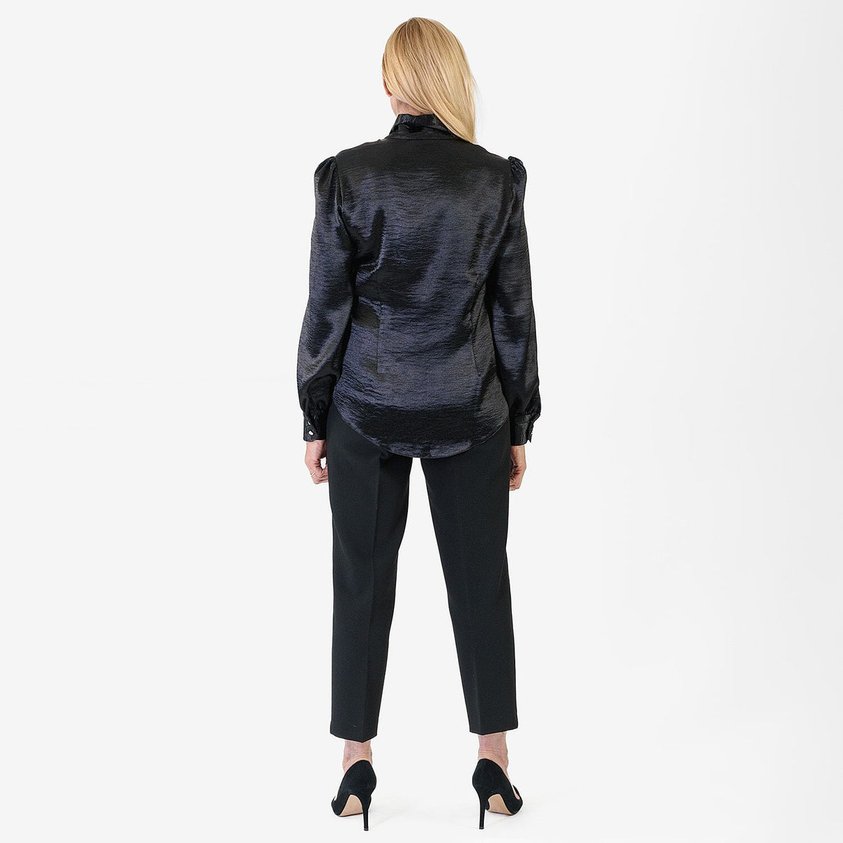 Best Seller Marina Kaneva Bow Tie Top (Size 8) - Black 8311921 3