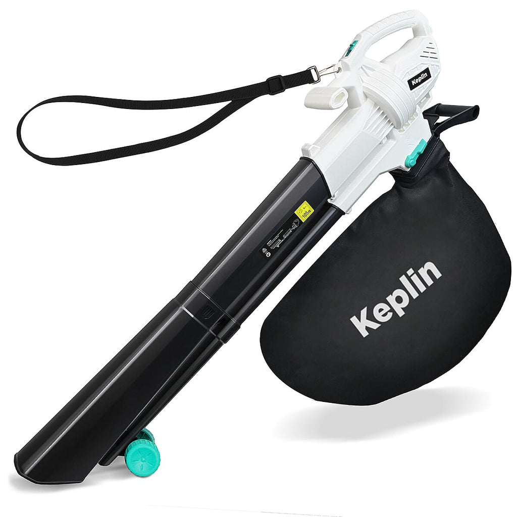 KEPLIN 3-in-1 Garden Blower, Vacuum and Mulcher - 12M Cable 3300w