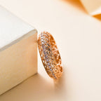 9K Rose Gold SGL Certified Natural Pink Diamond Ring 0.33 Ct.