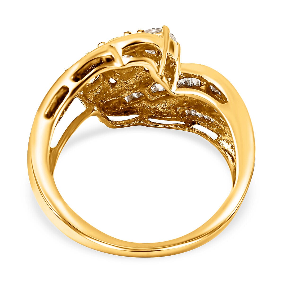 NY CloseOut - 10K Yellow Gold (I1-G-H) Diamond Ring 1.01 Ct. 7511932 3