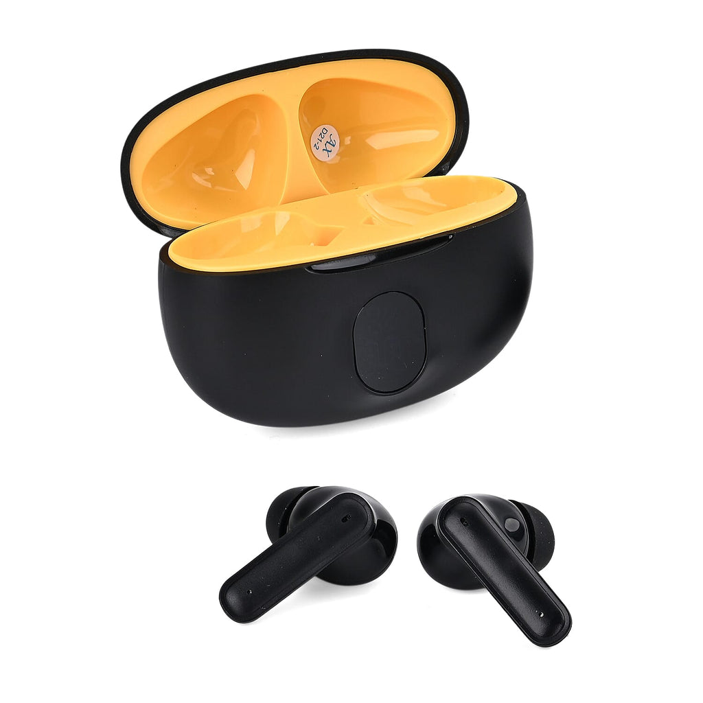 TWS True Wireless Earbuds - 200mAh Charging Case & 3-4 Hour Playtime - Black