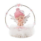 Aesthetic Handmade Sleeping Angel Table Top Decoration (Size 14x13x10cm)