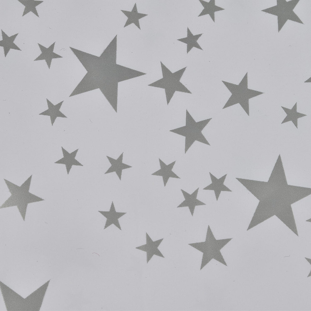 Water Resistant Star Wipe Clean Table Cloth (Size 178x132 Cm) - Silver 7552971 2
