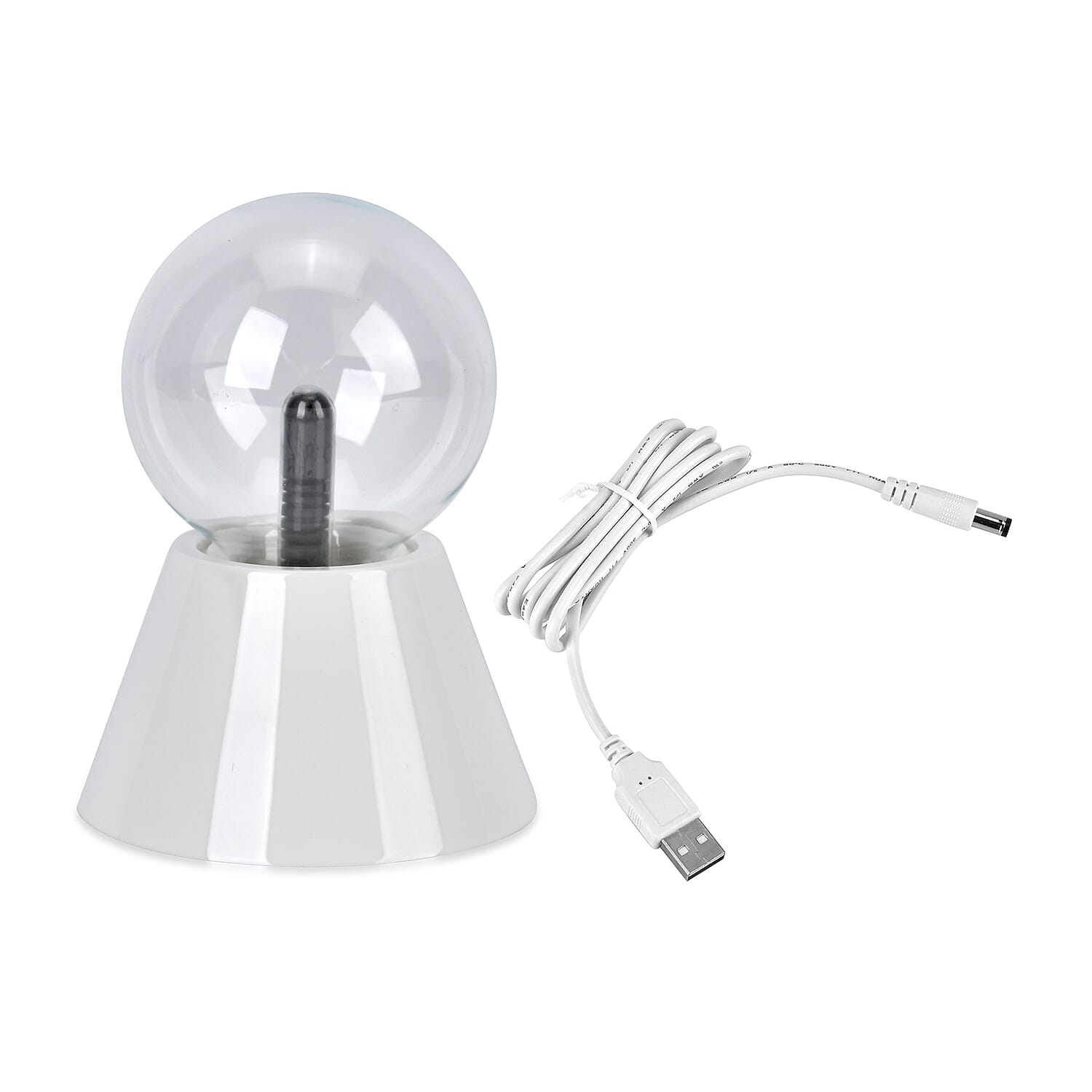 Magical Electrostatic Ball Table Lamp (Battery - 1.5Vx4 AAA) - White 7677474 13