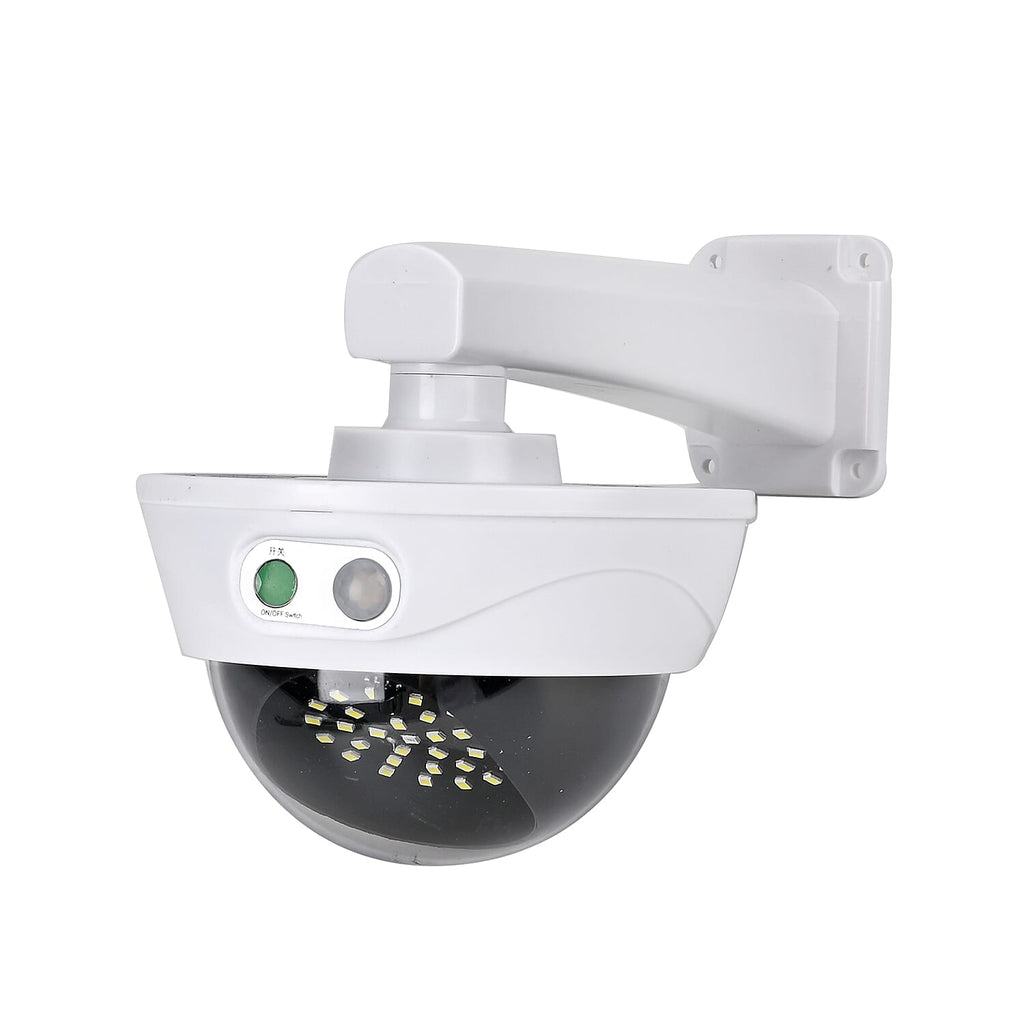Camera Shape Sensor Solar Light with Remote - Screw Bag (Battery 2400mAh) - White