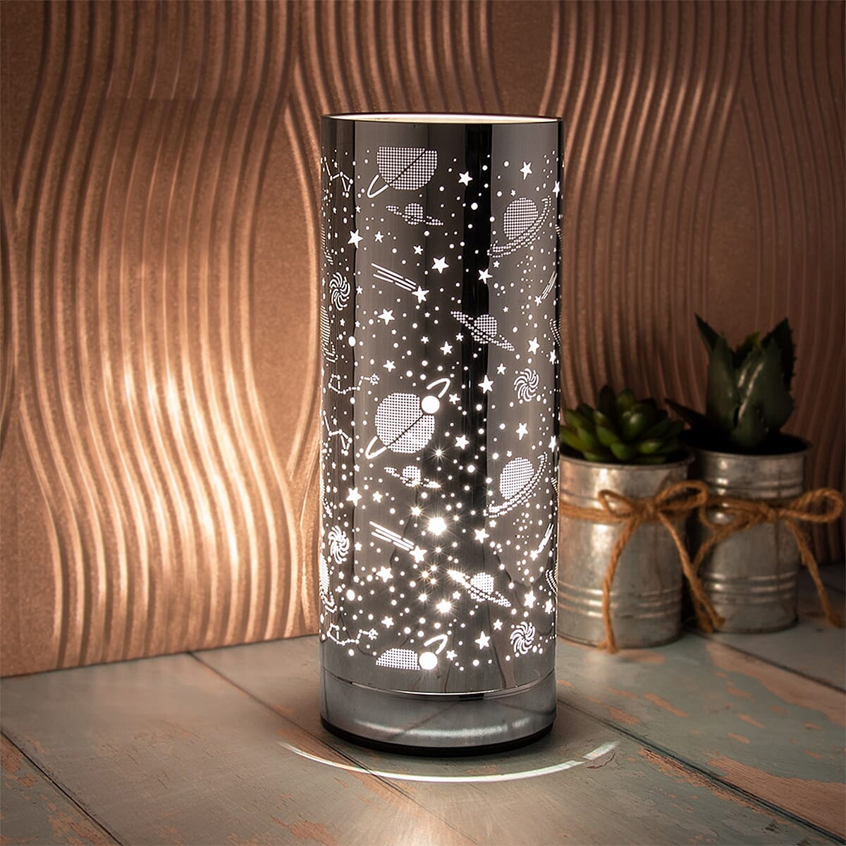 Lesser and Pavey Desire Galaxy Aroma Lamp - Golden 7771820 0