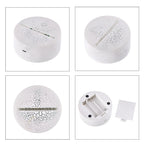3D LED Butterfly Night Lamp With Remote Control (3xAA Battery, Not Included)