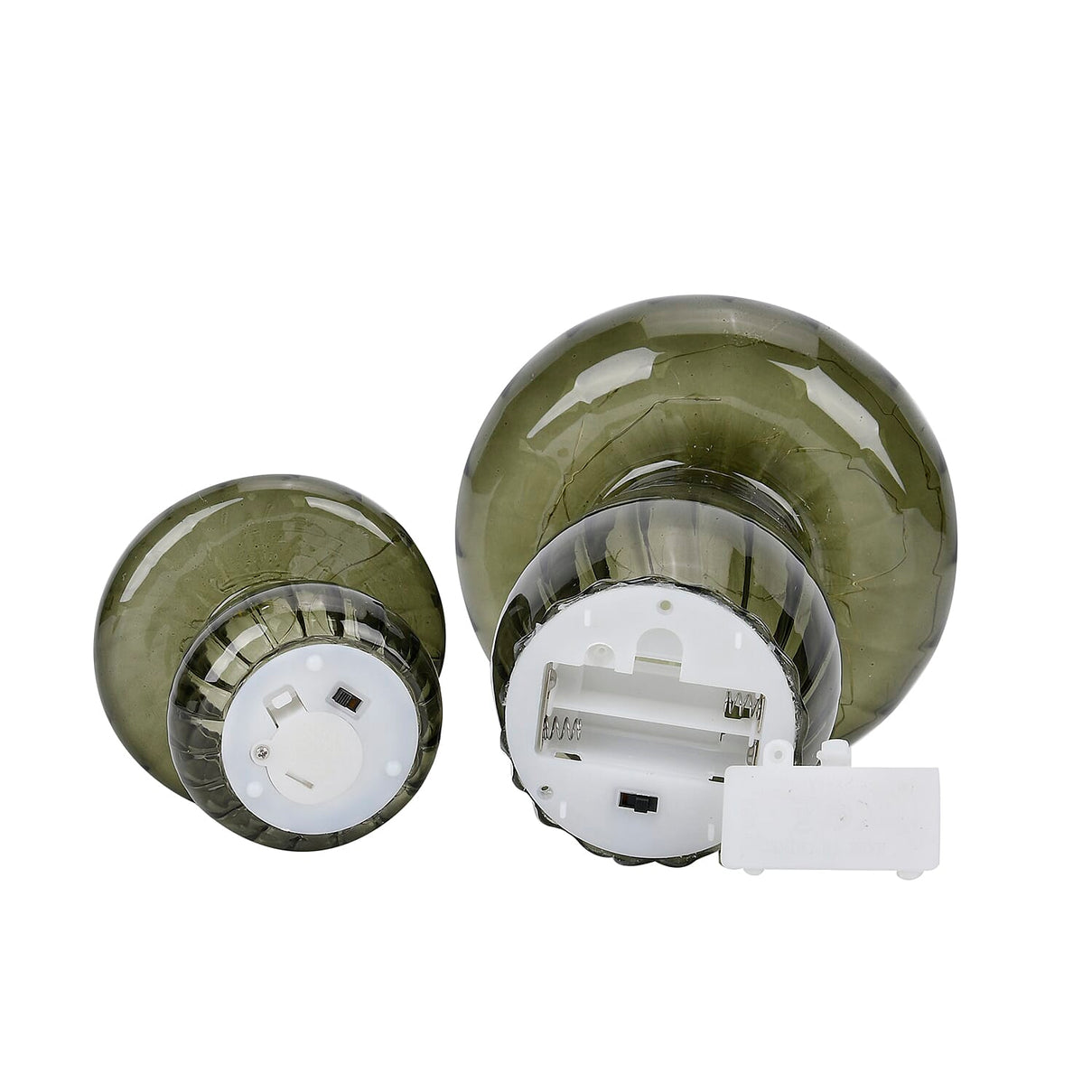 Mushroom Glass Light Table Lamp Set of 2 7793611 4