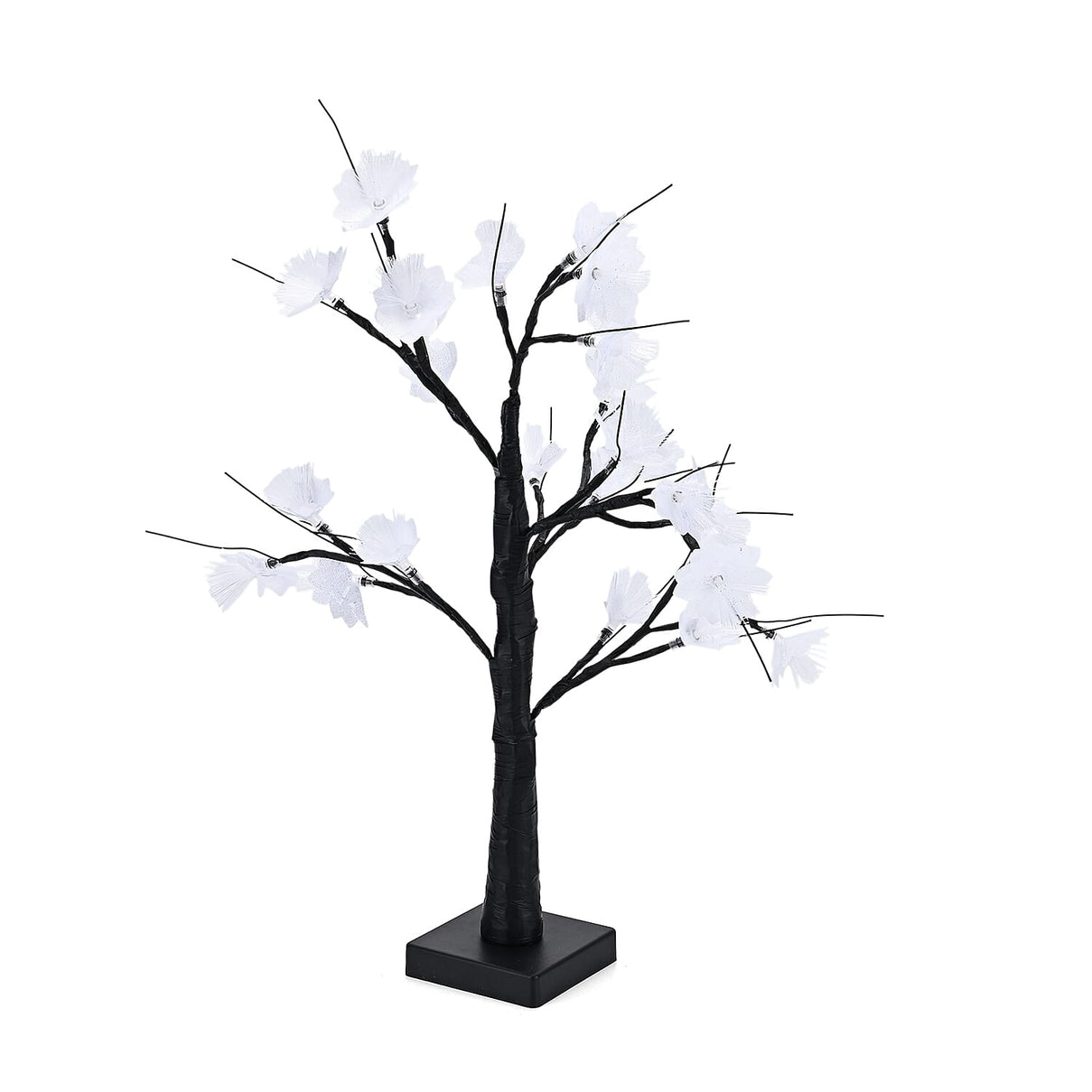 Warm Light Maple Tree with Timer - USB - White 8197350 3