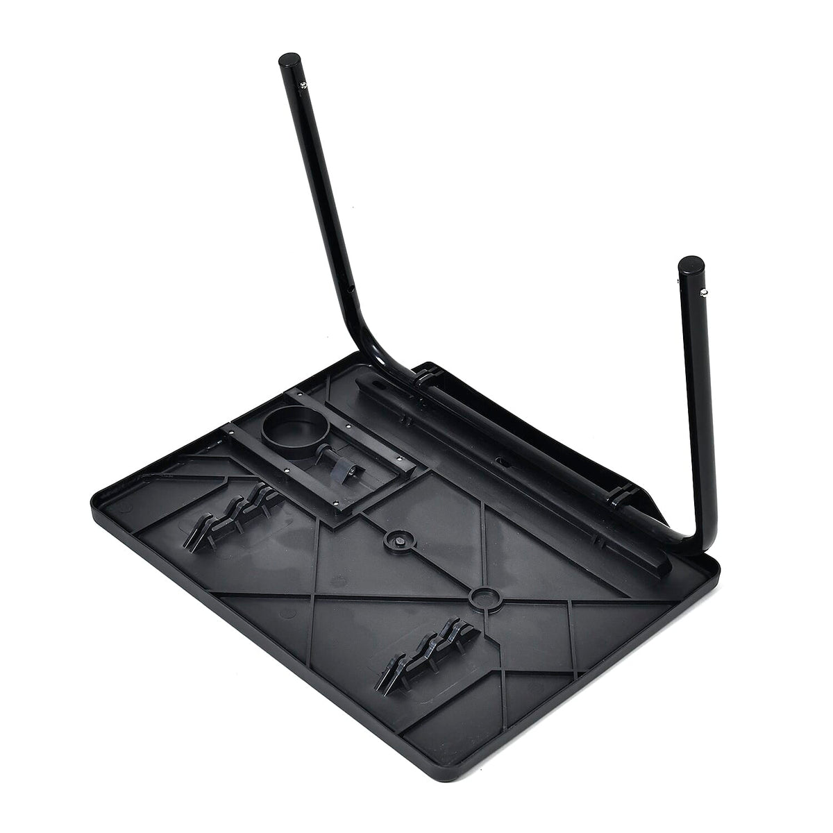 TV Tray and Cup Holder Large Folding Table - Black 7700522 4