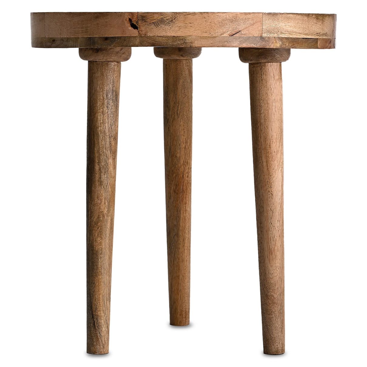 Mango Wood Enamelled Coffee Table (Size 45 x 45 cm) Flat Packed - Multi Colour 8170536 3