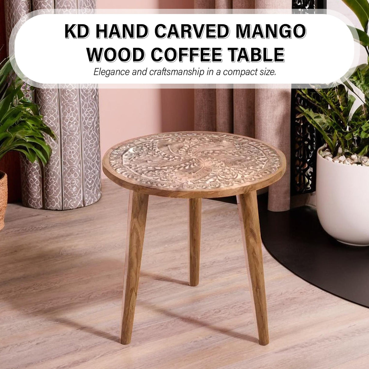 Table (Size - One Size) - Natural &amp; Grey 7805657 3