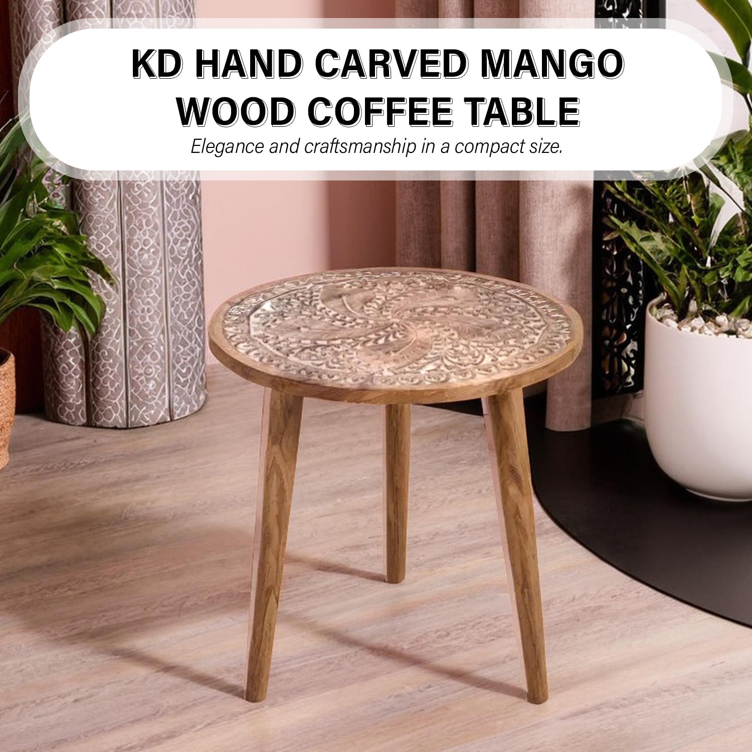 Table (Size - One Size) - Natural &amp; Grey 7805657 3