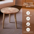 Table (Size - One Size) - Natural & Grey